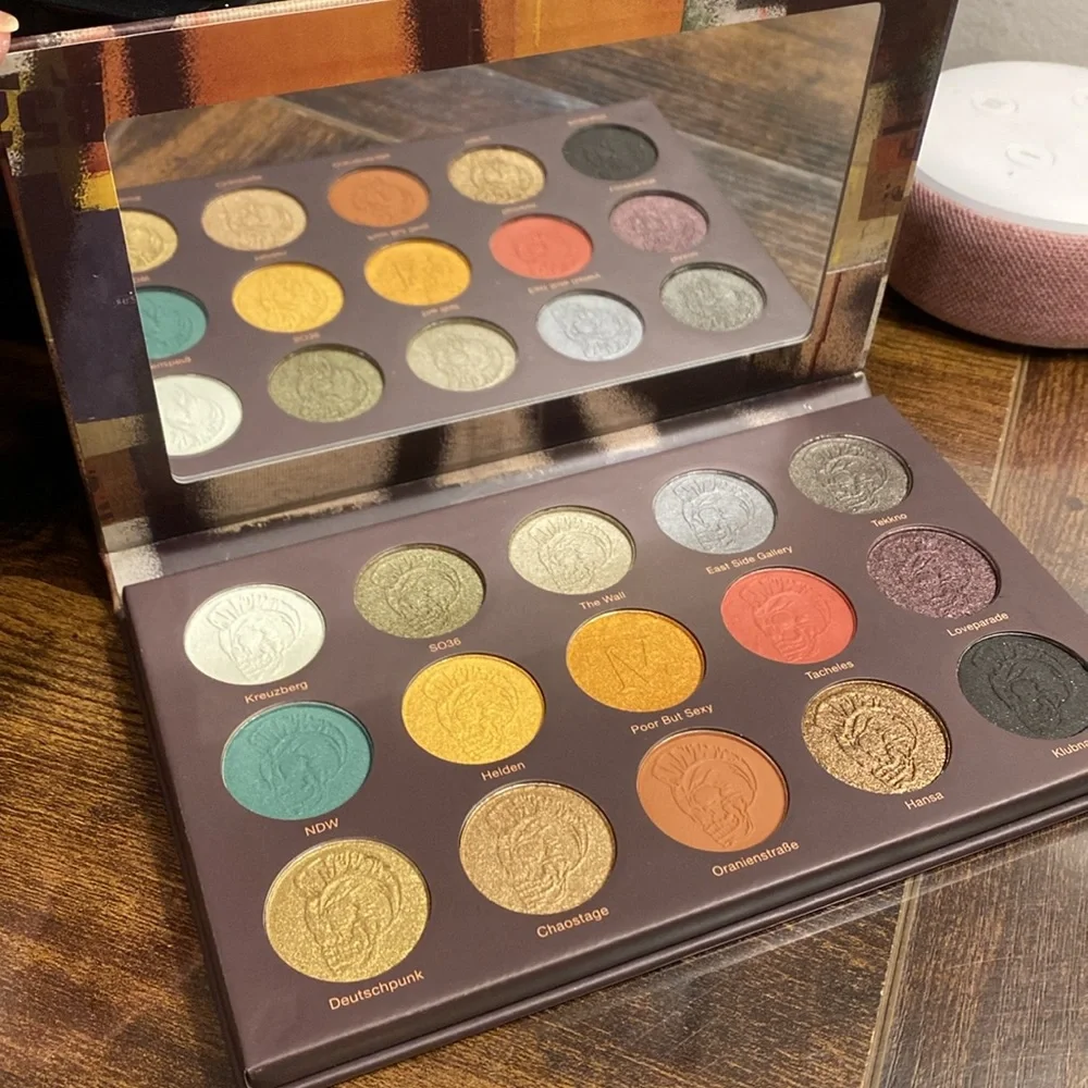 Nomad Cosmetics “Berlin underground” eyeshadow palette NEW - Picture 1 of 13